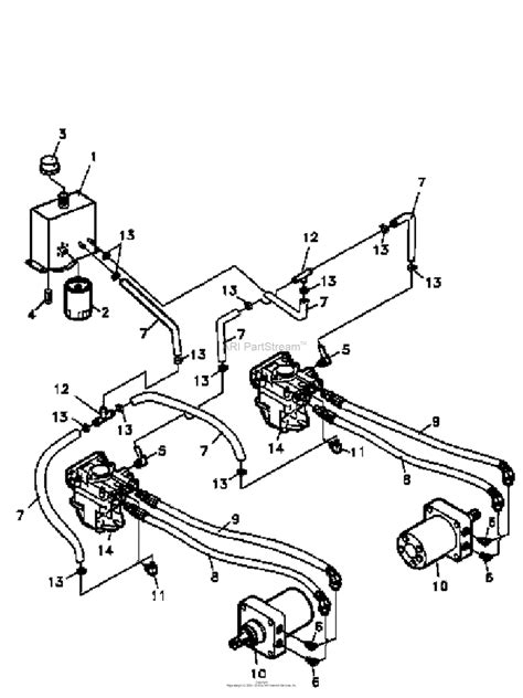 bobcat hydraulic system diagram